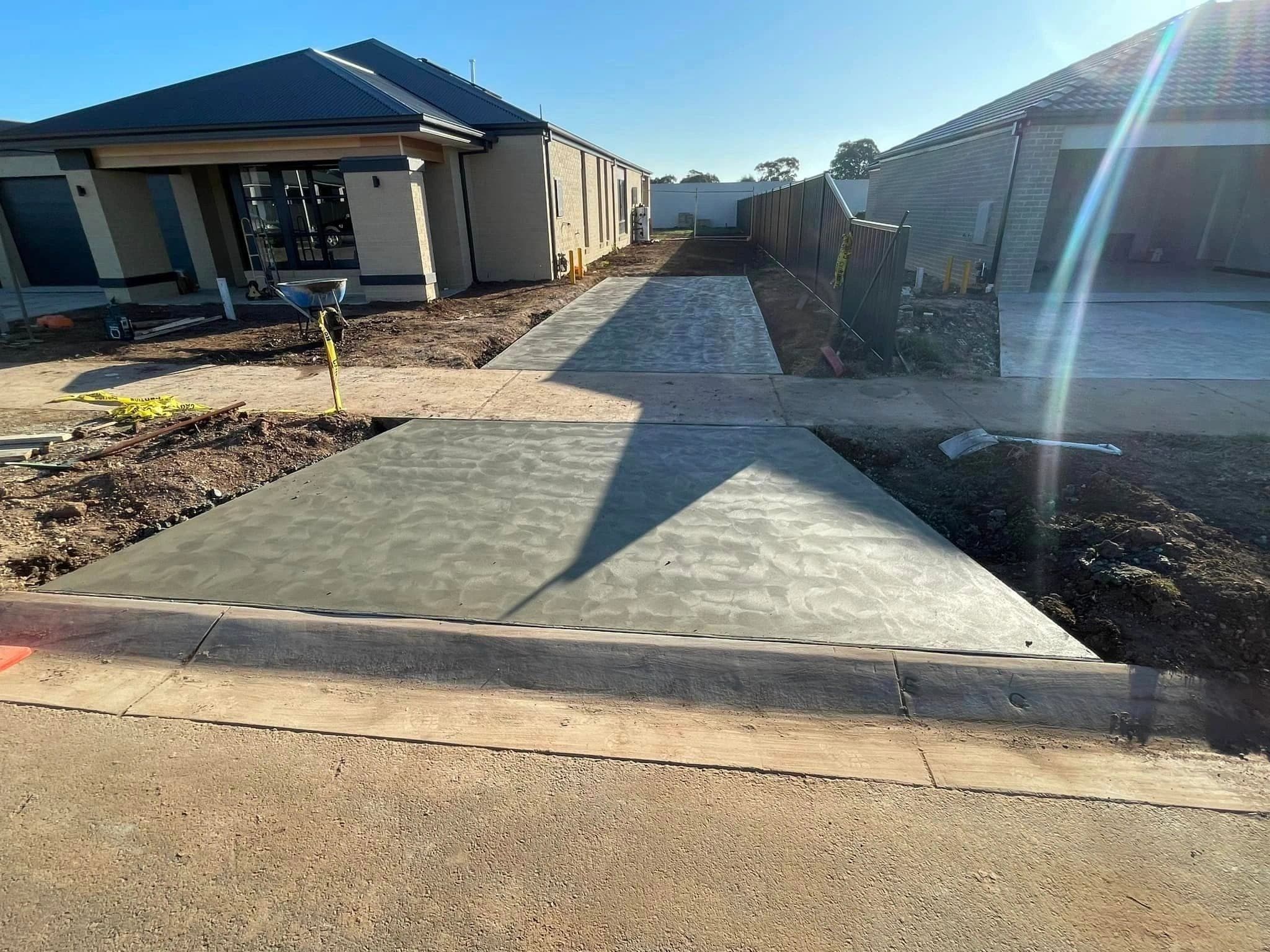 Concrete driveway · Gippsland · TMT Concreting & Maintenance